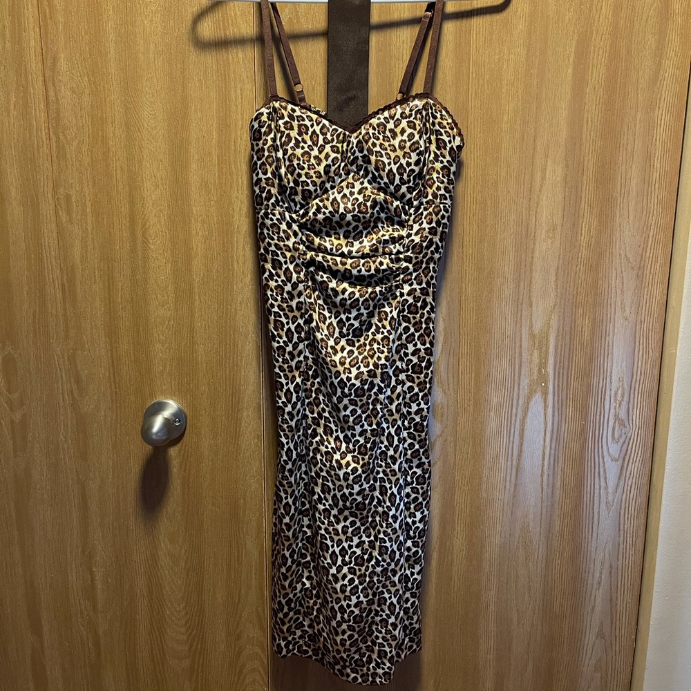 EUC Leopard Print Dress